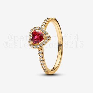 Pandora Elevated Heart Ring